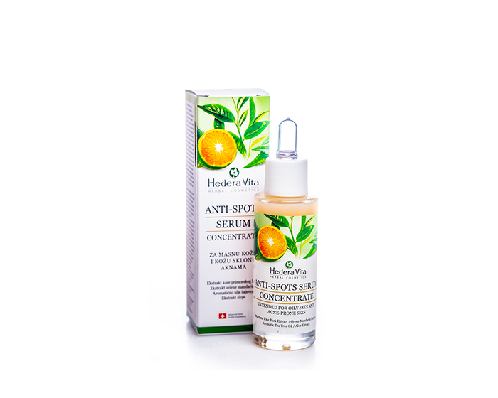 PLEŤOVÉ SÉRUM NA MASTNÚ A PROBLEMATICKÚ PLEŤ– ANTI-SPOTS 30ml