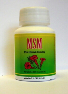 MSM pre zdravé kĺby