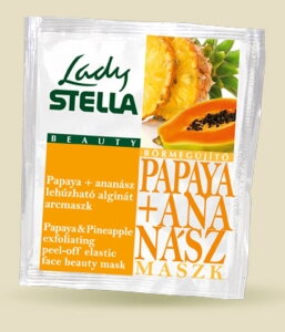 Papája-Ananás exfoliačná a regeneračná pleťová maska, 1 x 6g