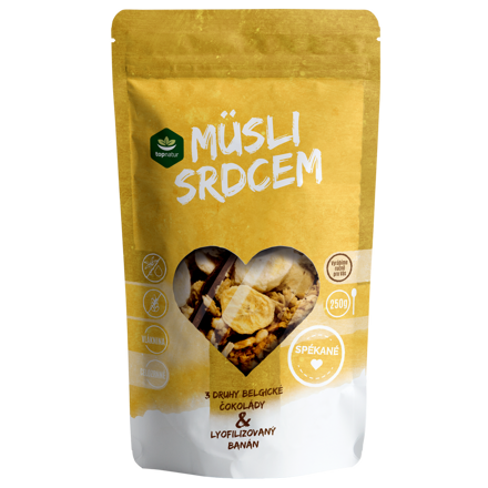 Musli srdcom Čoko Trio&banán