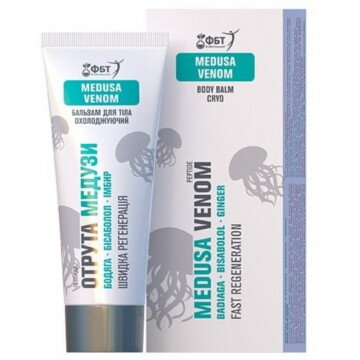 Telový krém s jedom medúzy chladivý 75ml