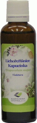 Kapucínka tinktúra z pukov 50 ml