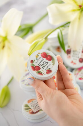 KRÉM NA RUKY A NECHTY – MALINA, 30ml