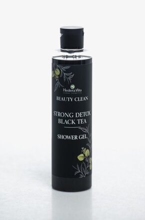 SPRCHOVÝ GÉL STRONG DETOX ČIERNY ČAJ 250ml