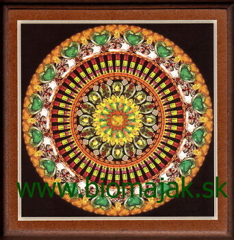 Mandala drahých kameňov.138