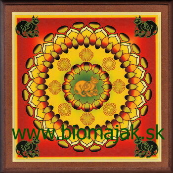 Mandala mačky 180