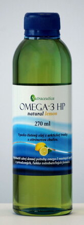 Rybí olej Omega 3 HP natural lemon