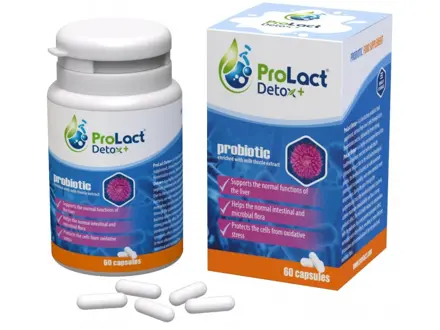 Probiotika ProLact Detox 60 kapsul