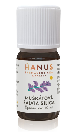 Muškátová šalvia silica 10 ml