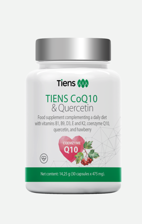 Koenzým Q10 & Kvercetín Tiens