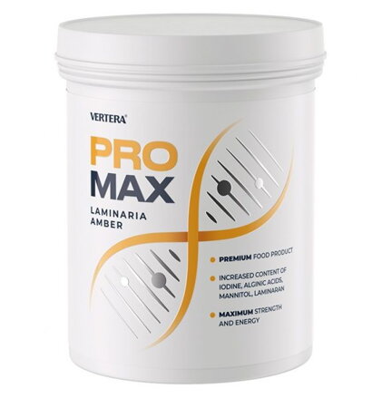 Vertera gél PRO-MAX Laminaria s kyselinou jantárovou