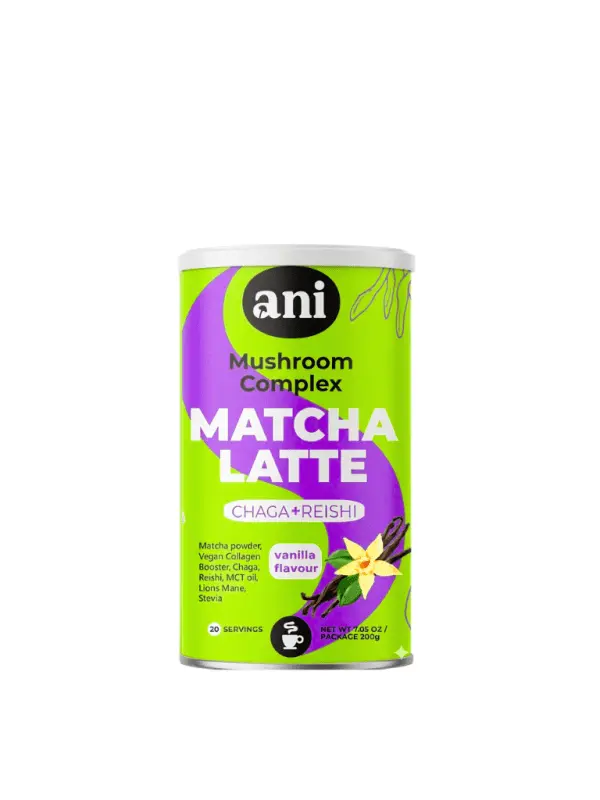 MATCHA LATTE  mushroom  complex Vanilka 200g