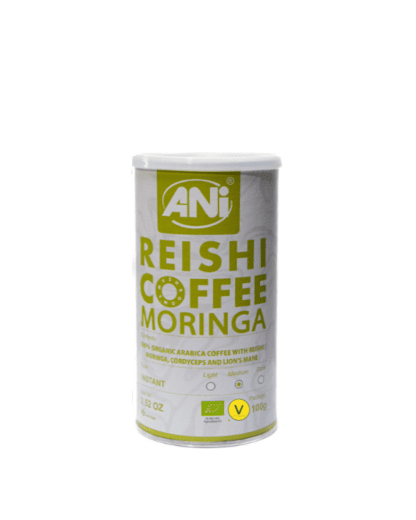 Káva Reishi Moringa BIO instantná