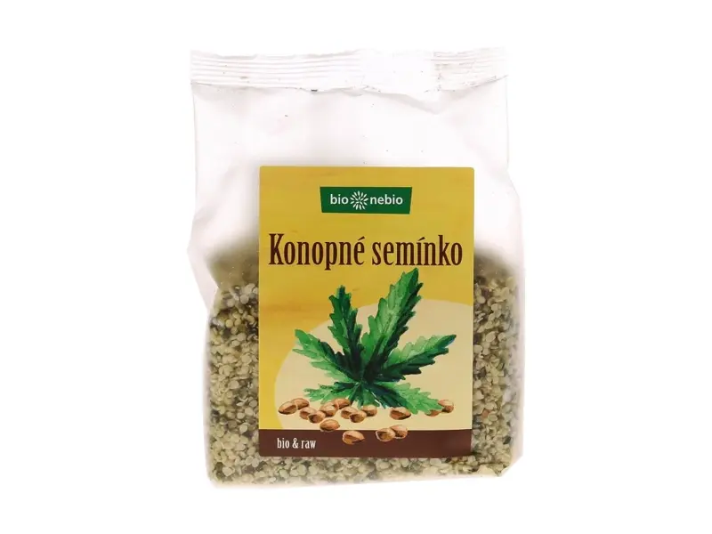 Konopné semienka lúpané 200g