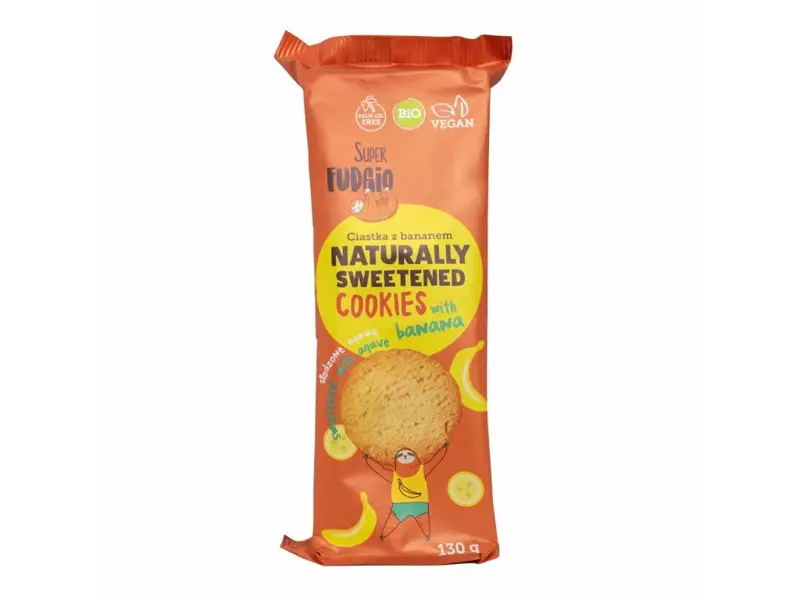 Banánové sušienky vegan sladené agáve Banánové sušienky vegan sladené agáve