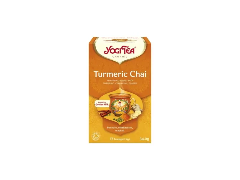 Turmeric chai Yogi Tea