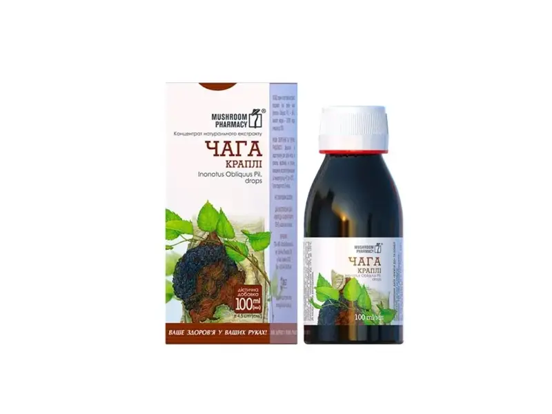 Čaga kvapky 100ml