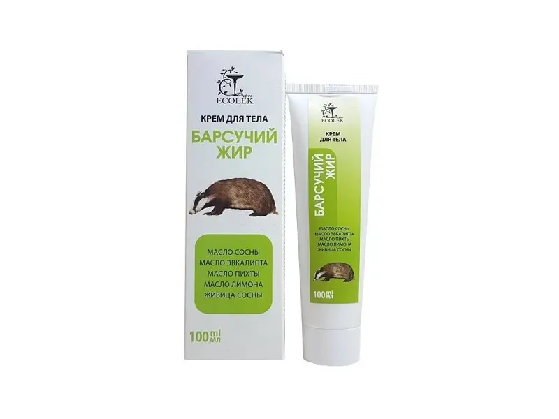 Telový krém jazvečí tuk 