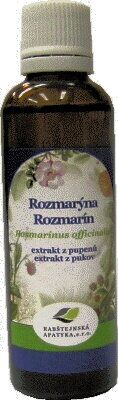 Rozmarín tinktúra z pukov 50 ml Rozmarín tinktúra z pukov 50 ml