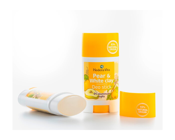 DEZODORANT – HRUŠKA/BIELA HLINA 50g DEZODORANT – HRUŠKA/BIELA HLINA 50g