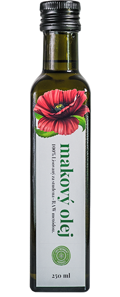 Makový olej 250 ml Makový olej 250 ml