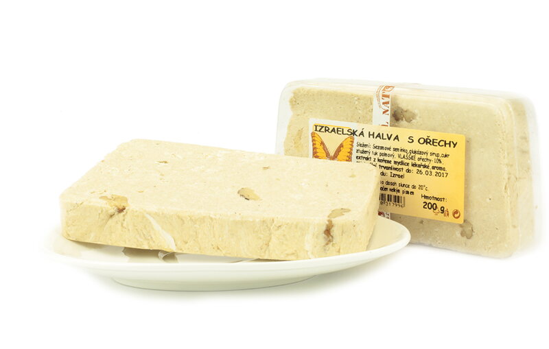 Chalva sezamová s orechami 200g Chalva sezamová s orechami 200g