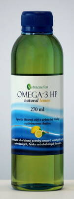 Rybí olej Omega-3 HP natural lemon
