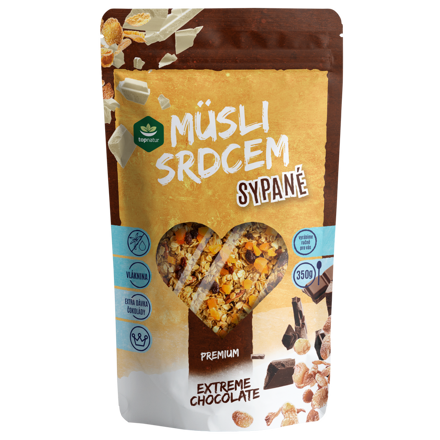Müsli srdcom Extreme chocolate 350g