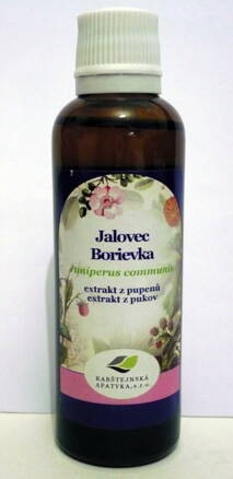 Jalovec - Borievka tinktúra z pukov 50 ml