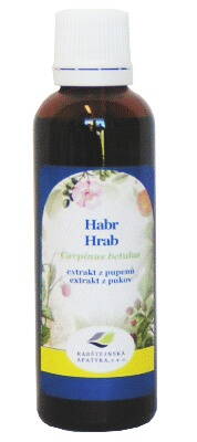 Hrab tinktúra púčiky 50 ml