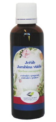Jarabina vtáčia tinktúra púčiky 50 ml