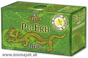 Pu-Erh čaj citron porciovaný