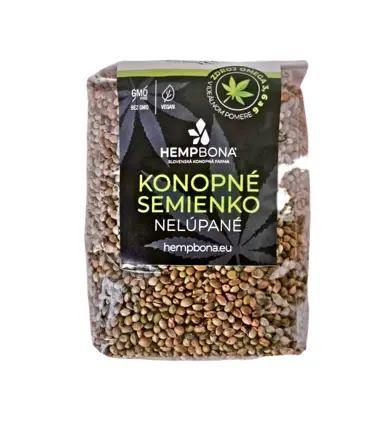 Konopné semienka nelúpané 200g