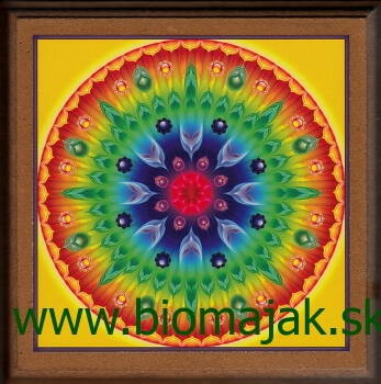 Duhová mandala.097 