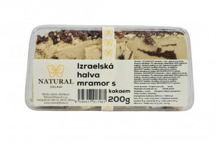 Chalva sezamová mramor s kakaom 200g