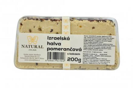 Chalva sezamová pomarančová s kakaom 200g