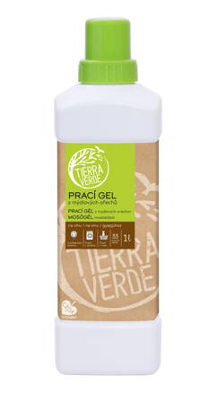Prací gél z mydlových orechov na vlnu 1 l